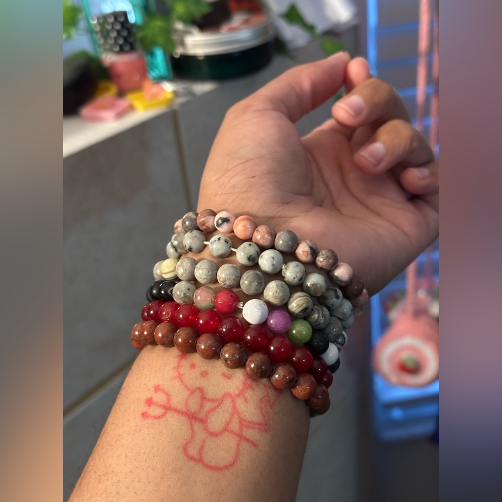 Beaded bracelets - Picture 2 of 2